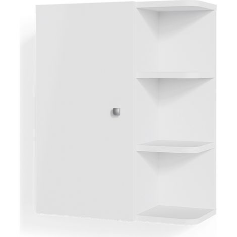 Mobile bagno Fynn, Bianco, 47.2 x 59.2 cm, Vicco