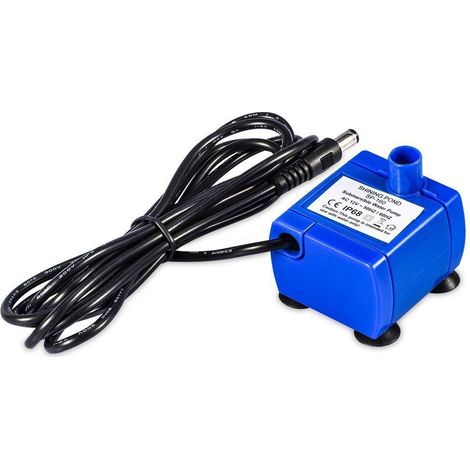 Fontaine à eau automatique sans danger pour chiens chats - De haut de gamme - Tapis antidérapant en silicone - Pour - Water Pump (1/4)