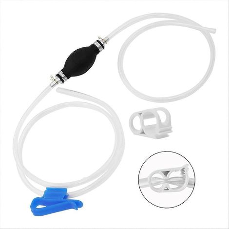 Pompe à siphon pour essence, pompe à siphon à carburant avec tuyau de siphon (1/5)