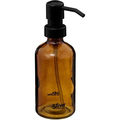 Distributeur de Savon Pompe 250ml Marron