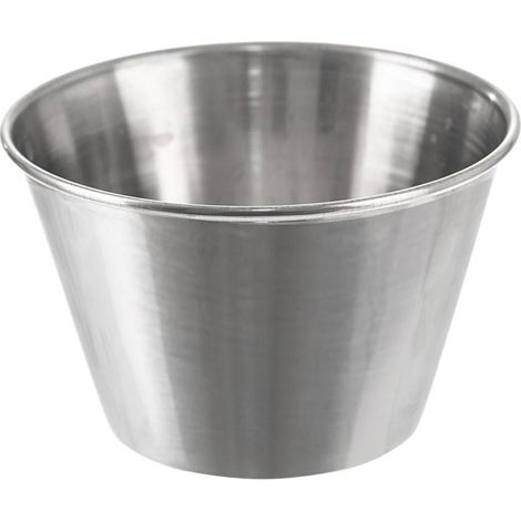 Bol de acero inoxidable para salsas de 6 cm, 65 ml. (1/4)