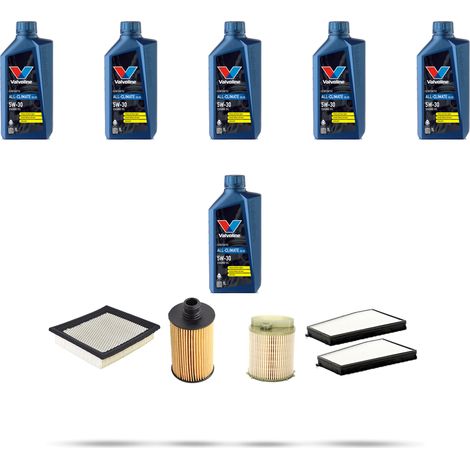 Kit tagliando 4 FILTRI e 6L OLIO compatibile con Ssangyong Actyon 2.0 Xdi 114kw dal 2011 (1/5)