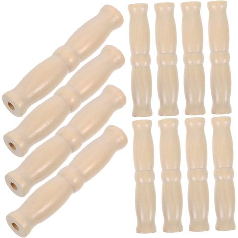 Lot de 24 Poignées en Bois pour Seaux Métalliques Poignées De Panier pour La Manipulation De Seau À Glace pour Projets De Bricolage (1/5)