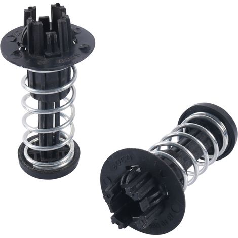 2 Ersatzfedern für den Motorhaubendämpfer, Originalteilenummer A2048800127, schwarz. (1/5)