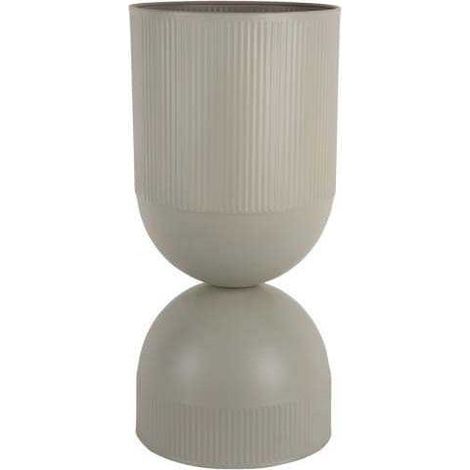 Cache pot en métal réversible Tonar Gris - XL (1/4)