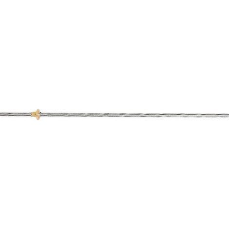 Vis-mère en acier inoxydable à filetage Acme 8 mm + écrou T8 pour imprimante 3D CNC Reprap (1/4)