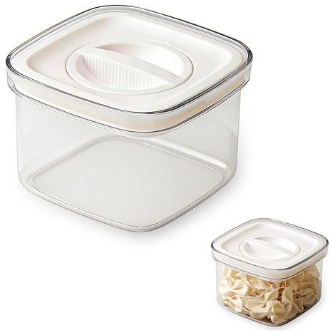 Contenedor para almacenar alimentos，9,59,523 cm，2000 ml，Contenedor de almacenamiento de plástico，Cubo de almacenamiento de plástico (1/5)