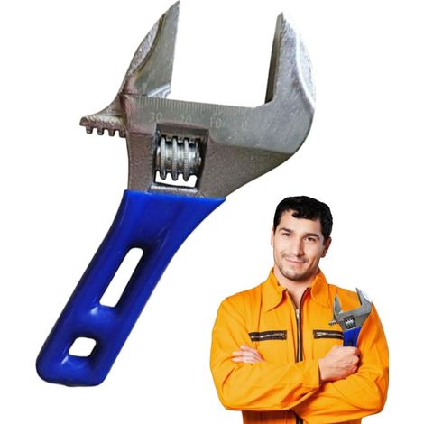 Clé À Molette Courte - Outils À Main Ergonomiques Portables Réglables - Clé (1/5)