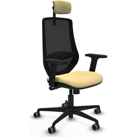 Piqueras-y-crespo Mardos Bürostuhl Creme Ergonomisch