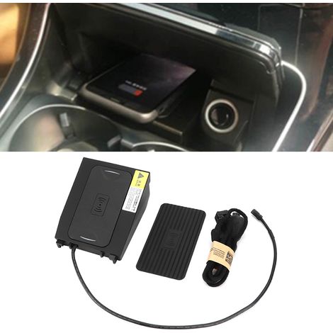 Chargeur sans fil 15 W à induction pour charge rapide, compatible avec Mercedes-Benz GLC 2014-2019 (1/5)