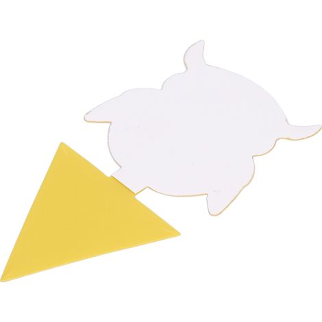 Lot de 50 plaques collantes jaunes double face pour serre, pièges à insectes volants en PVC, adhésif double face, paquet de 50. (1/5)