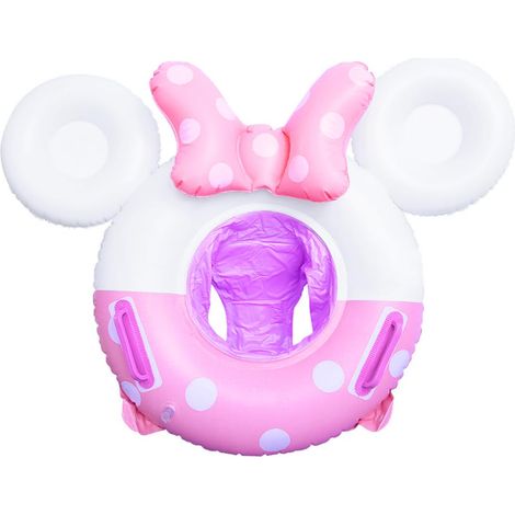 Bouée gonflable pour bébé, accessoire de loisirs aquatiques à usage supervisé, destiné à l'initiation à la natation.-AquaForge (1/5)