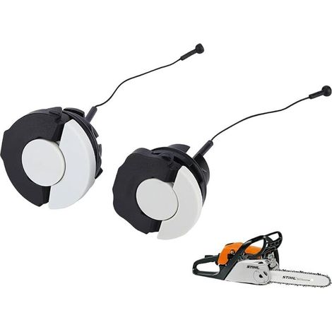 Bouchon de réservoir Bouchon d'huile pour Stihl MS171 MS181 MS192 MS210 MS240 MS340 S380 MS440 MS880 et Plus Encore (Bouchon de réservoir & d'huile) (1/5)
