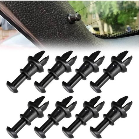 8 Pièces Clips pour Étagère de Coffre de Voiture, Clips D'Étagère Colis De Coffre Voiture Clip De Coffre Clips De Fixation (1/4)
