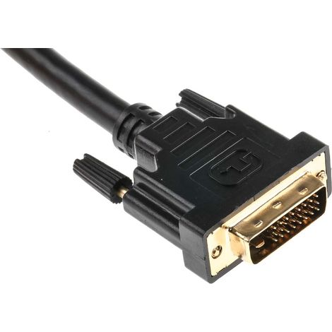 Câble DVI 3m RS PRO, DVI-D à liaison double vers DVI-D Mâle vers Mâle ( Prix pour 1 ) (1/3)