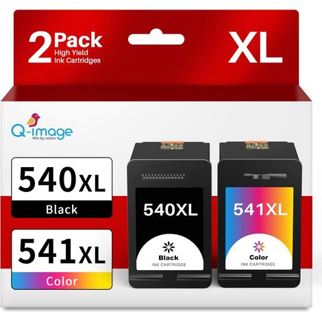 540XL 541XL Cartouches d'encre compatibles avec Canon PG-540XL CL-541XL (1/5)