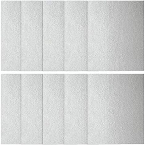 Feuille de mica Universelle pour Couvercle de Four à Micro-Ondes Taille du Papier, 150 120mm, Lot de 10 (1/4)