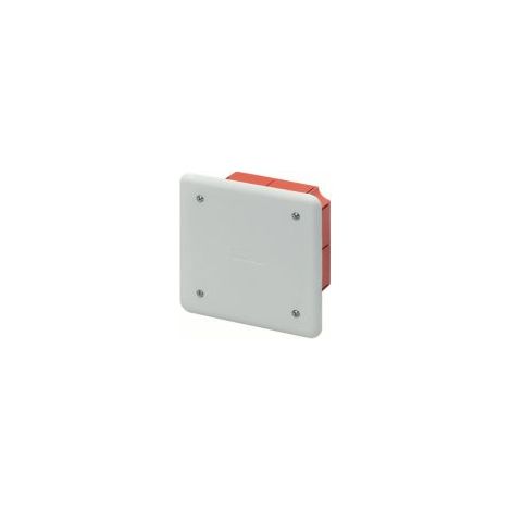 Cassetta Di Derivazione e Connessione per pareti in muratura Dimensione 92x92x45 Coperchio Bianco RAL