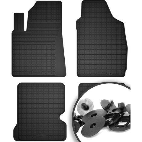 Tappetini in gomma + fermi per: Fiat Panda II hatchback (2002-2010) (1/5)