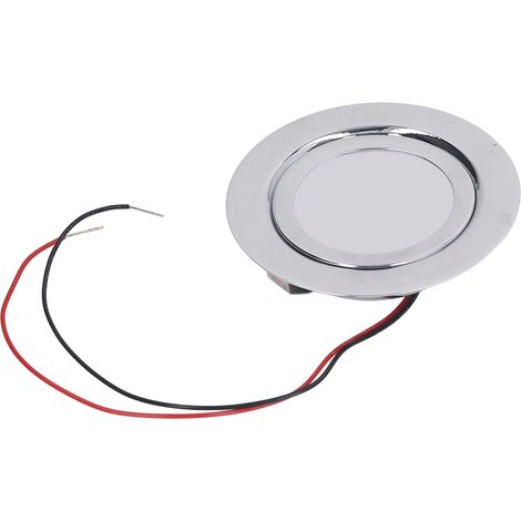 Plafonnier LED encastré blanc 4000K, 12 V CC, 3 W, pour chambre, salon ou cuisine. (1/5)