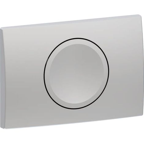 Geberit Delta15 Plaque de déclenchement pour rinçage/arrêt du (1/2)