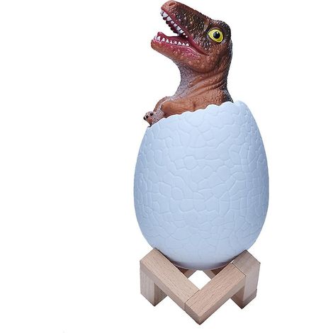 Lampe de table créative Velociraptor Dinosaure, lampe LED tactile couleur (1 pièce) (1/3)