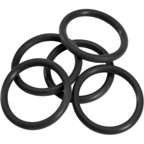 CONFEZIONE DA 5 PEZZI - GUARNIZIONE AD ANELLO O.RING Ø27,8MMx3,6MM PER RACCORDI - IN GOMMA