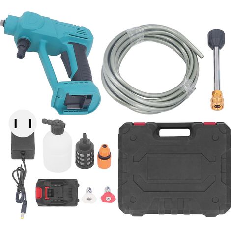 Nettoyeur haute pression sans fil 406PSI, portée 3-5m, 200W, batterie portable, nettoyeur voiture haute pression, 100-240V fiche US (1/5)