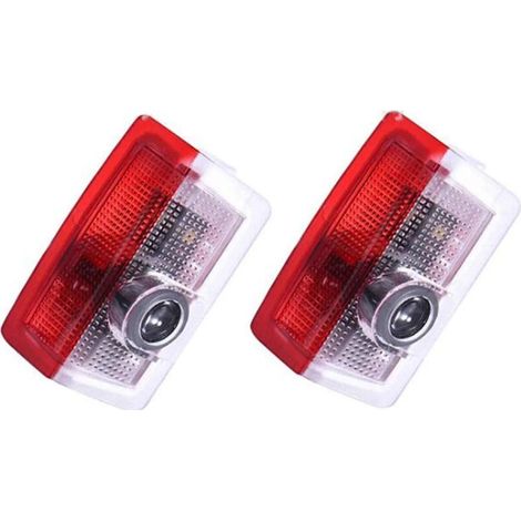 STÜCKE Auto LED Projektor Liuer Ghost Shadow Logo Lampe 3D Auto Licht Einstiegsbeleuchtung Willkommen Laserprojektor