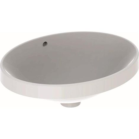 GE VariForm Einbauwaschtisch, oval 50x40cm, m. Ül., weiß (1/5)