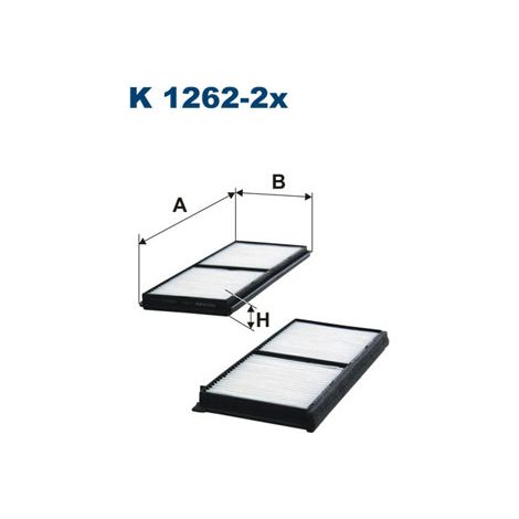 Filtro abitacolo K1262-2X