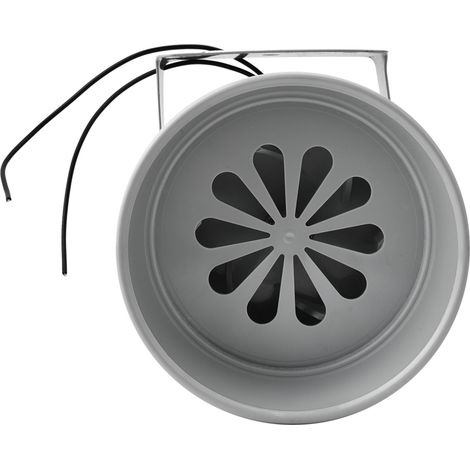 Klaxon de prévention incendie miniature pour véhicule de transport d'usine, actionné par un moteur électrique de 40 W (DC12V)