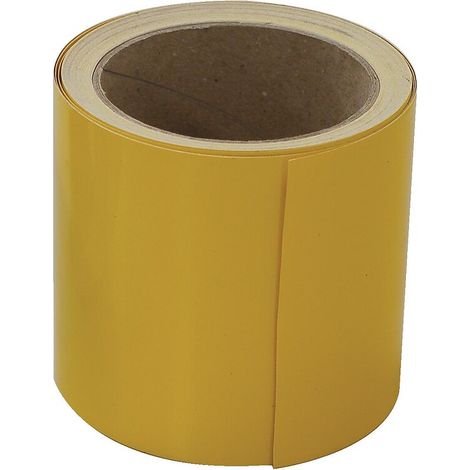 Bande de repérage auto-adhésive coloris noir largeur 100 mm rouleau de 10 m - WATTELEZ SAS