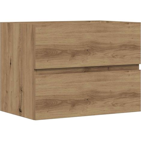 Maison Exclusive - Badschrank Artisan-Eiche 60x38,5x45 cm Holzwer