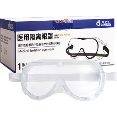 Lunettes De Protection - Verres En Polycarbonate Anti-Impact Et Anti-Uv - Ventilation Indirecte Anti-Buée - Convient Pour Port De Lunettes Correctrices - Taille Unique (1/5)