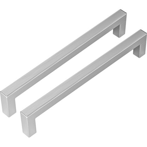 Lot de 1 Poignées Meuble Cuisine Inox Entraxe 192mm poignee de meuble cuisine de porte poignet (1/5)