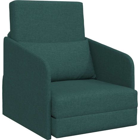 Maison Exclusive - Schlafsofa Dunkelgrün 65 x 80 x 83 cm Stoff