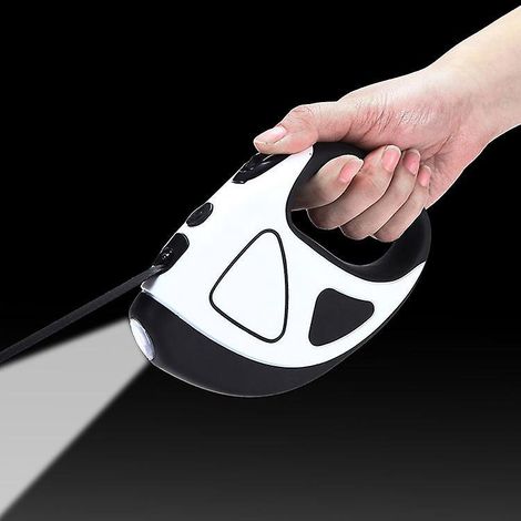 laisse Extensible 3m Pour Chien Avec Lampe Led, Laisse Flexible Pour Le Dressage Et Les Promenades. (1/5)