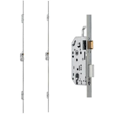 Cassetta di sicurezza Trimax a 3 punti con catenacci rettangolari NF QC THIRARD - asse 50mm - 2040x18 mm - 000619