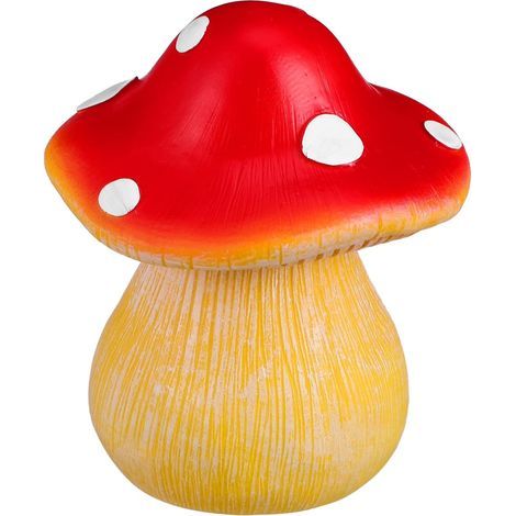 Cache-clés Extérieur Forme De Champignon Étui De Rangement Pour Clés De Jardin Boîte De Rangement Pour Clés Décorations De Champignons Pour Extérieur (1/5)