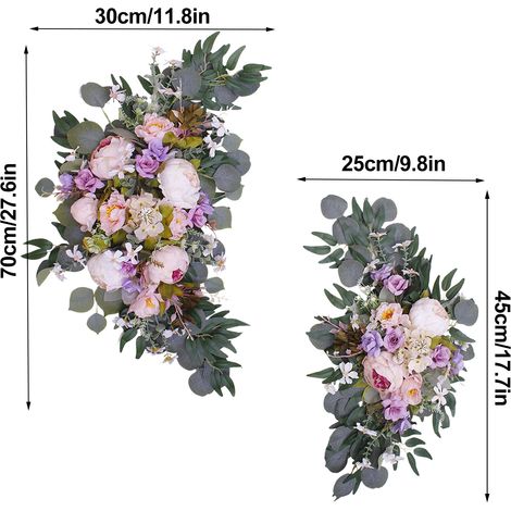 Fleurs artificielles pour arche de mariage, fleurs artificielles pour arche, décoration (1/5)