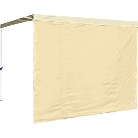 Laterales Individuales Carpas Plegables - Lateral Liso 3 Metros Master para Carpas 3x2 - Crema