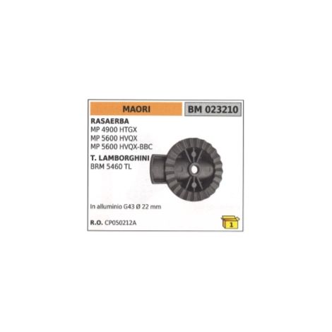Regulador del manillar de aluminio G43 Ø  22mm Segadora MAORI MP4900HTGX BRM5460TL