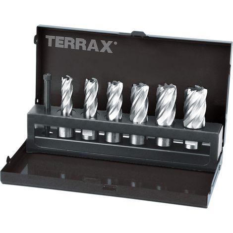 TERRAX by RUKO set punte trapano HSS 7 pezzi A108820 (1/4)