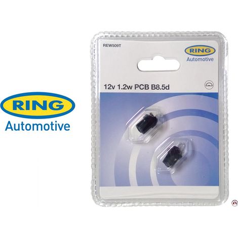 2 Ampoules 12V 1.2W B8.5D REW509T pour tableau de bord