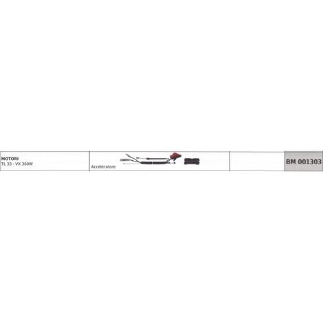 Cavo acceleratore MITSUBISHI decespugliatore TL33 - VX360W codice 001303