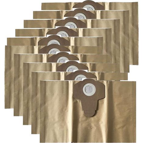 Sac filtrant PNTS 1250 de 10 pouces pour aspirateurs eau et poussière (1/5)