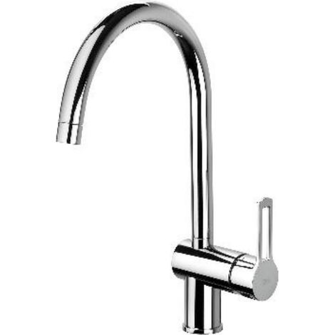 Miscelatore monocomando lavello canna alta linea ringo