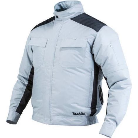 Makita DFJ416A Giacca ventilata 4 velocità 12 - 18 V idrorepellente senza batteria - XL