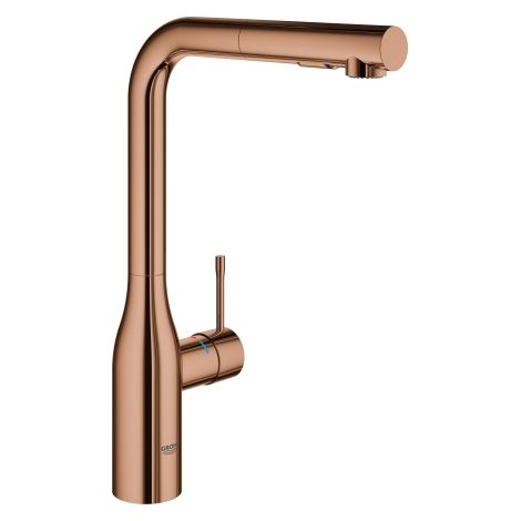 Grohe Spültischmischer Essence SmartC warm suns, herausz. Dual-Spülbrause